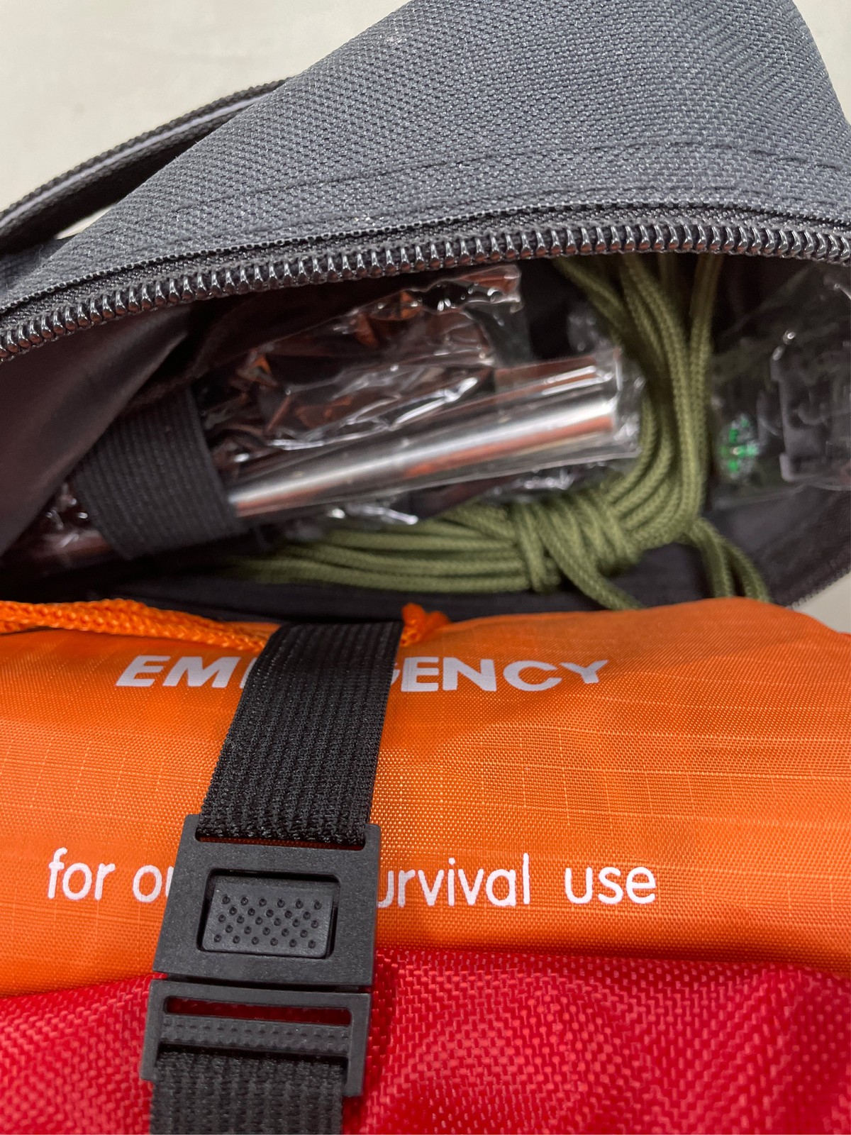 Survival Kit, 250Pcs Survival Gear First Aid Kit with Molle System Compatible Ba