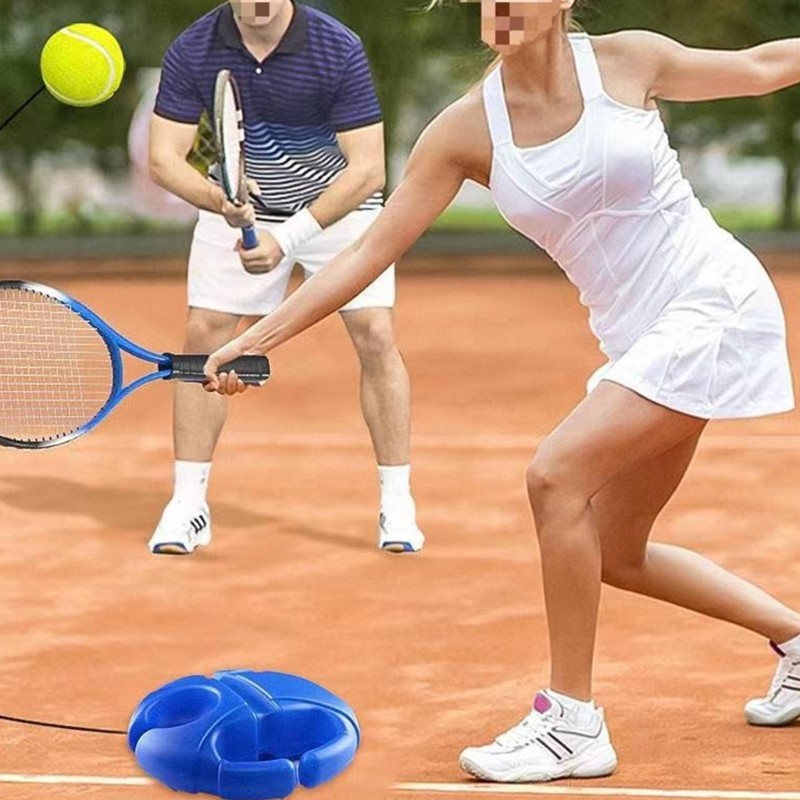 Portable Tennis Practice Rebounder Rebounder Set Auxiliary Training Equipment