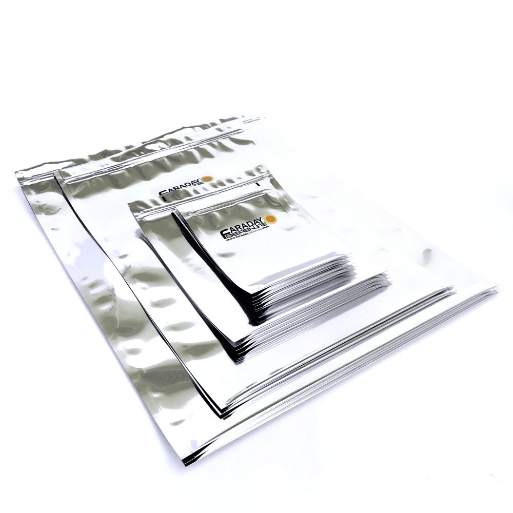 Faraday 15 PC Large Kit NEST-Z 7 Mil Moisture Barrier 5-layer EMP Bags