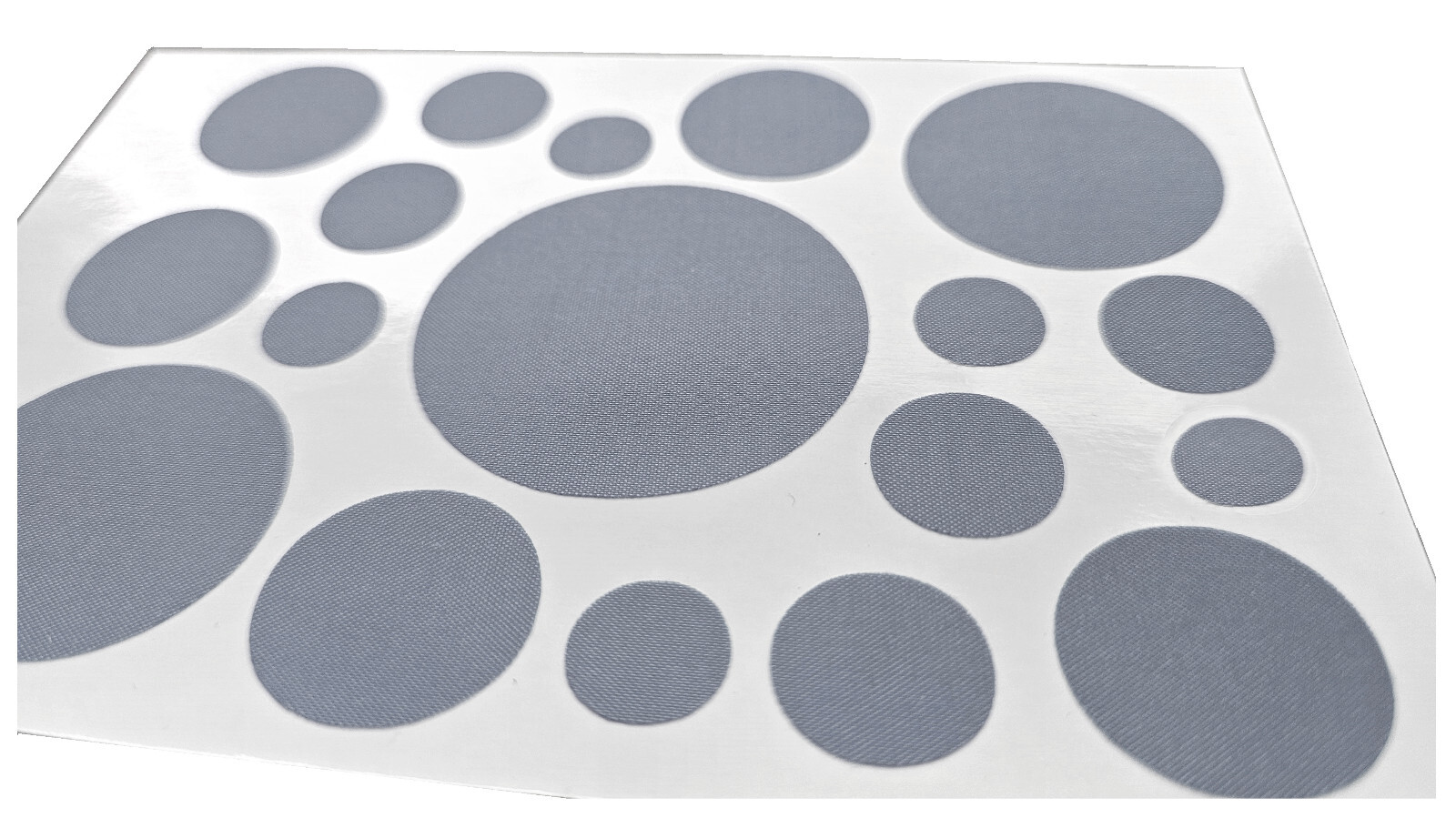 x-repair 18pcs Self Adhesive Repair Patches Circles Repair Stickers Nylon