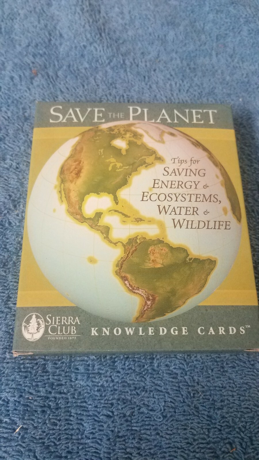 Sierra Club Save the Planet Knowledge Cards