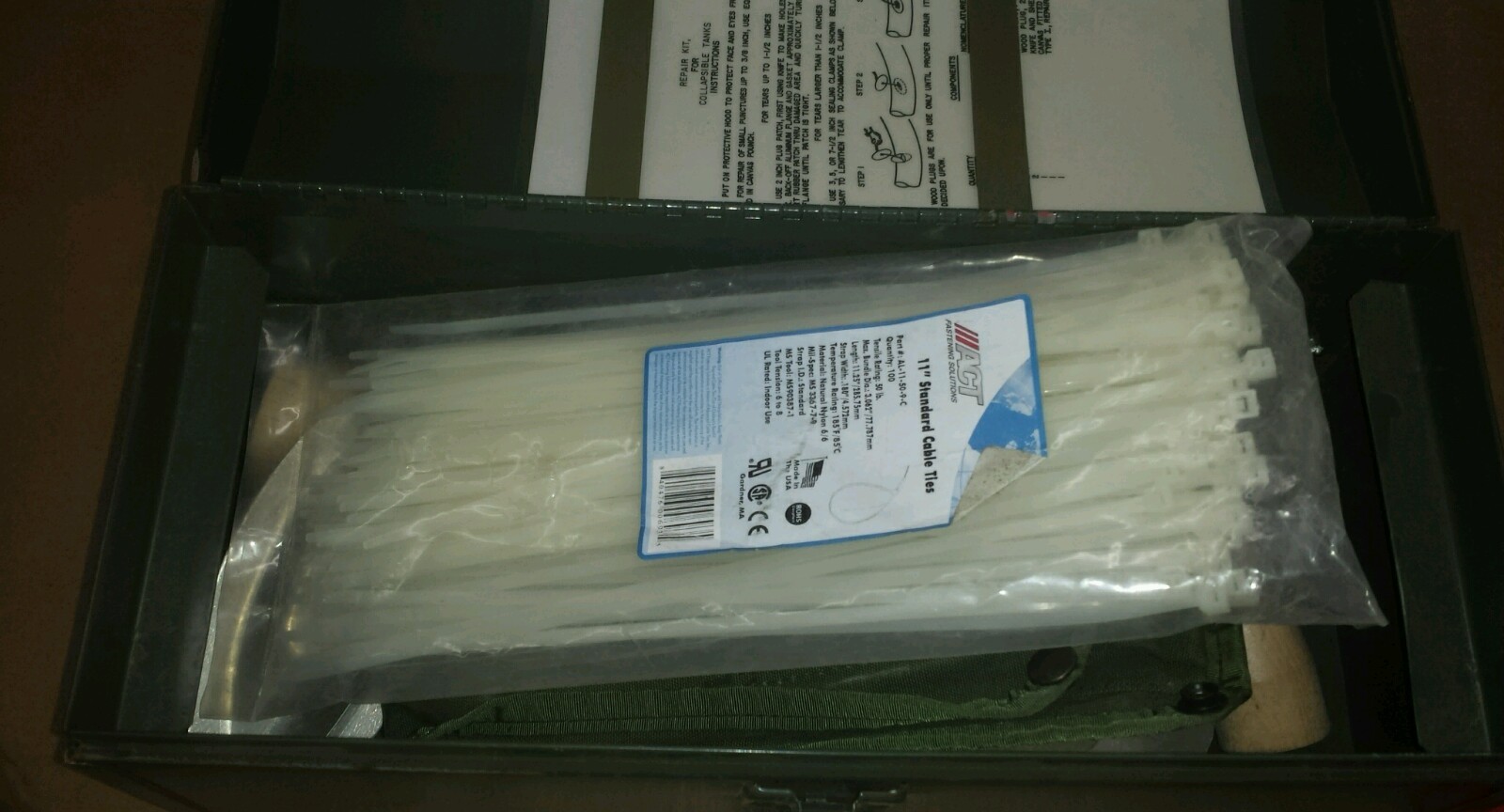 Dresser-Agus 6246 Collapsible Drum Fabric Tank Repair Kit