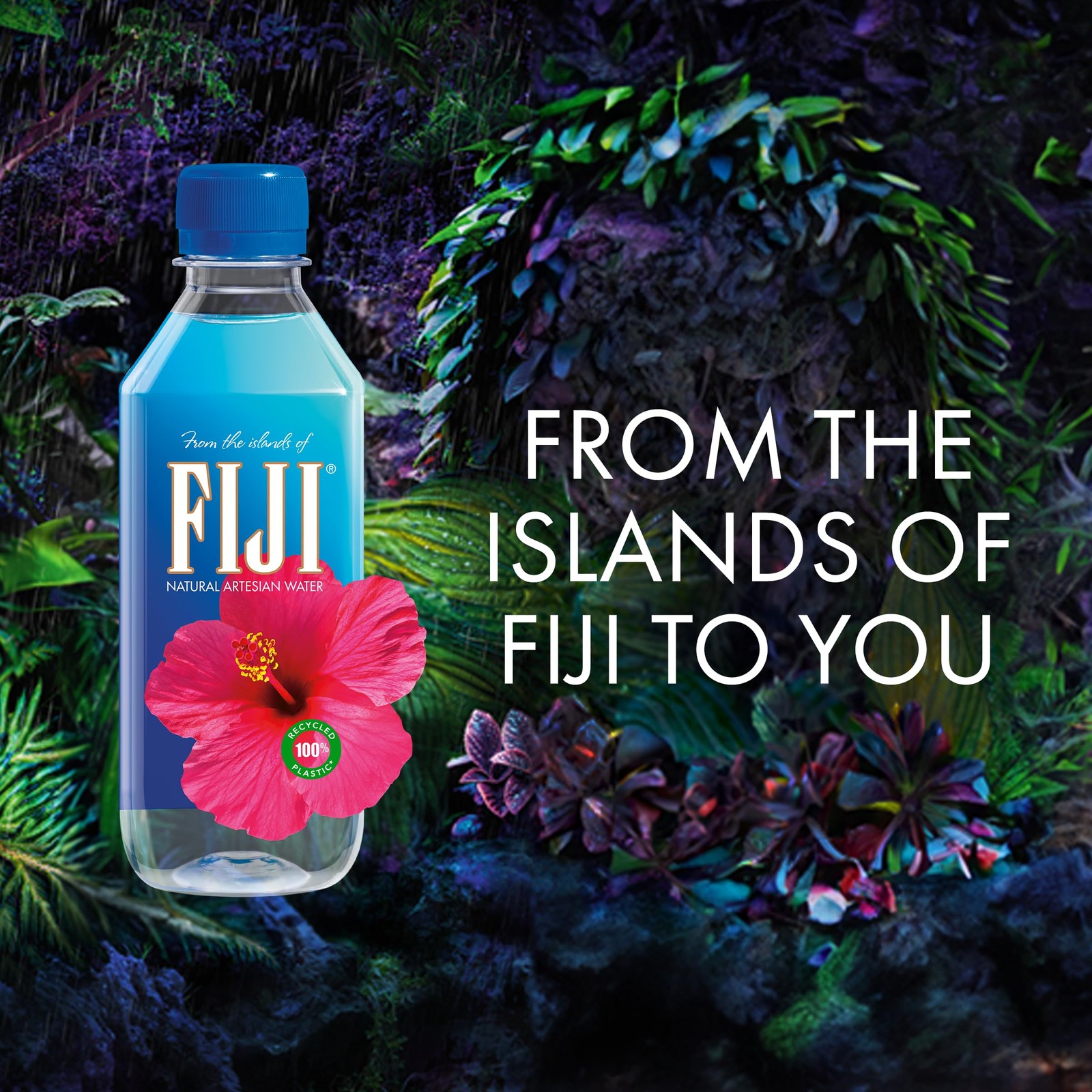 FIJI Natural Artesian Bottled Water 330mL / 11.15 Fl Ounce (Pack of 24) – 100%