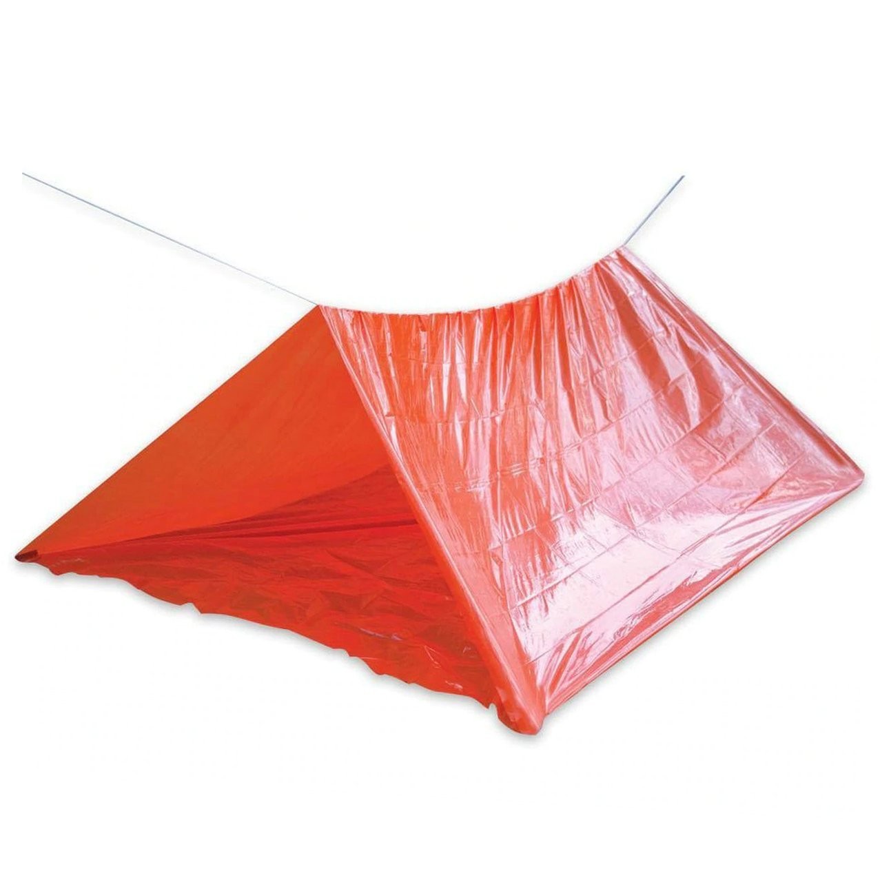 Emergency Outdoor Essential Survival Pop Tent Canopy for Camping Hiking – Red
