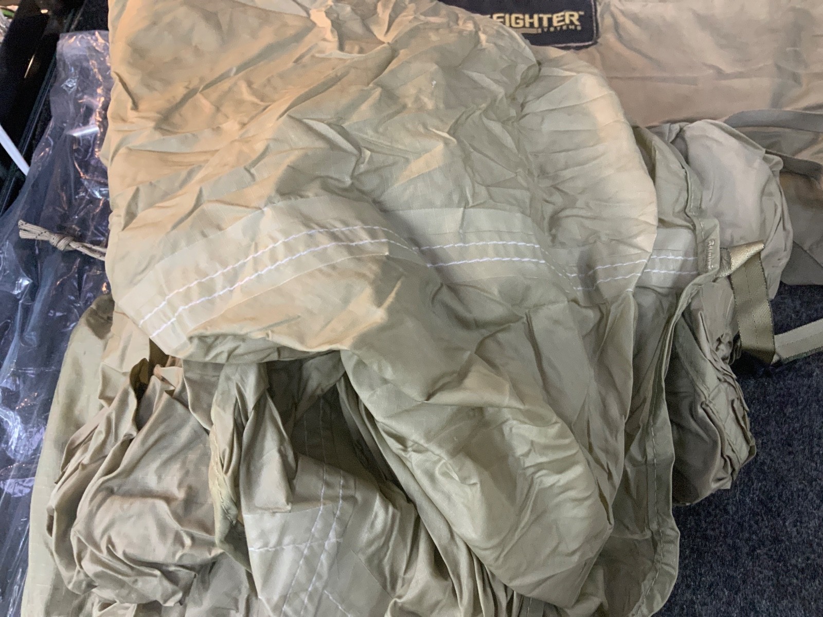 LITEFIGHTER 1 man Tent coyote tan 499 combat shelter system USGI