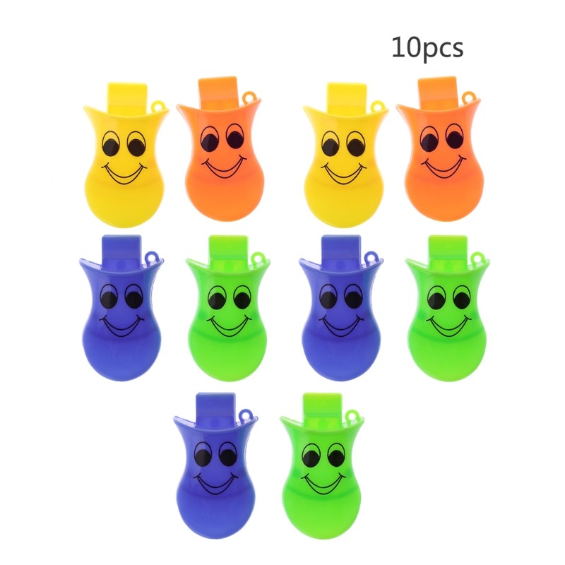 10pcs Dog Training Whistle for Dog Control Random Color Pet Training