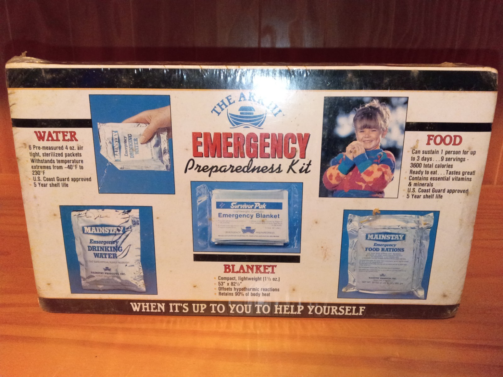 NEW THE ARK Personal Care Survival Kit , Out Of Date FACTORY SEALED