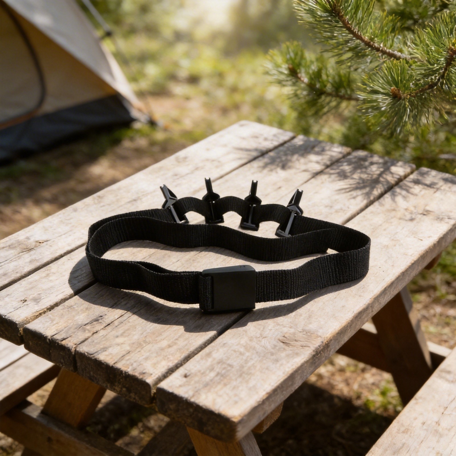 For Outdoor Camping Hooks with Webbing 46 Hook Set for Hanging Gear on Trees