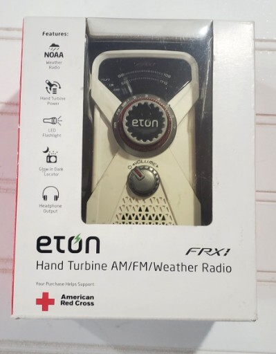 ETON FRX1 Hand Crank Turbine AM FM Weather Analog Radio NEW Prepping Emergency