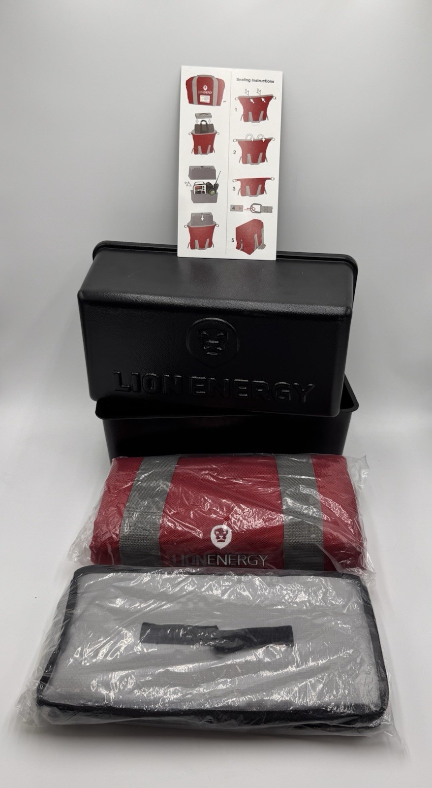 LION ENERGY EMP Faraday Military MILSPEC Electronics Shielding Bag & Storage Box