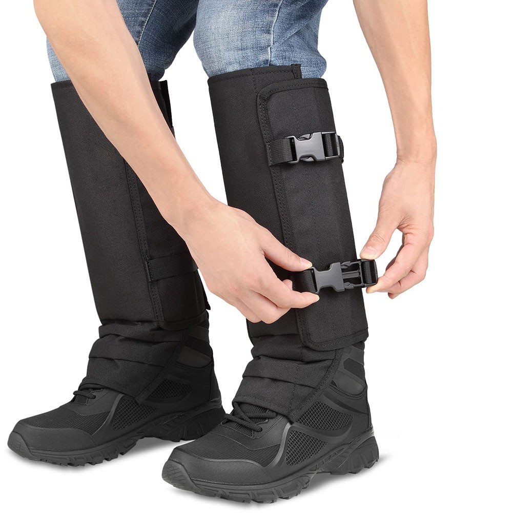 For Hiking Gaiters Guards with Adjustable Straps for Secure Fit Outdoors