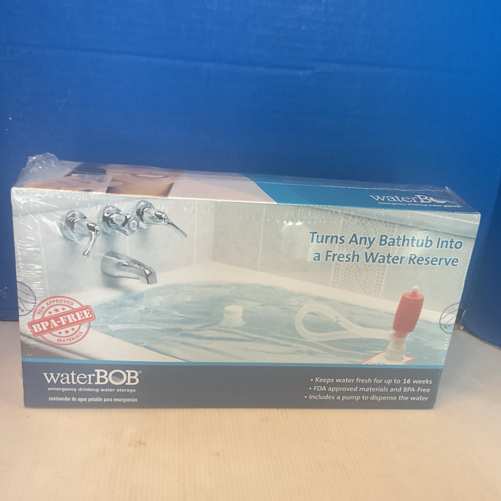 Waterbob Emergency Drinking Water Storage 100 Gallon Survival BRAND NEW SEALED