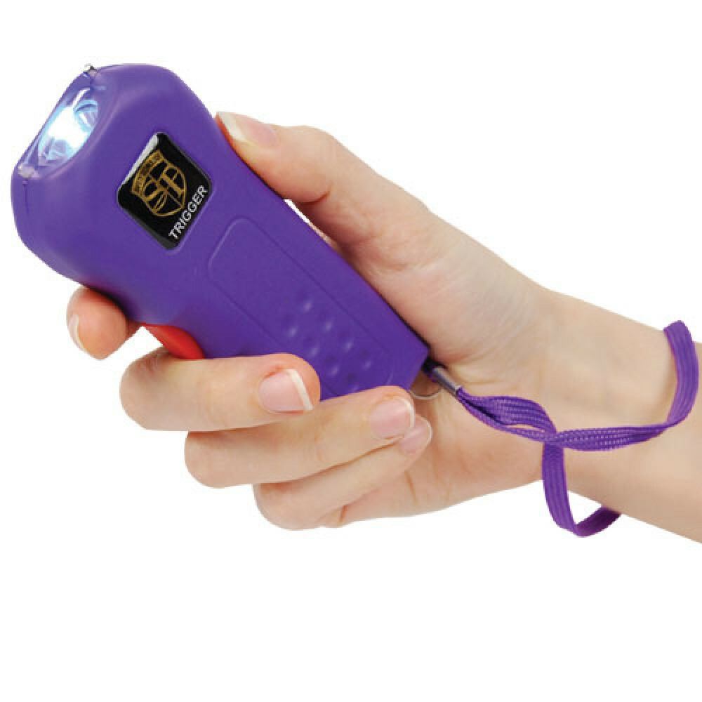 Self Protection Bundle Trigger Stun Gun and Pepper Shot Hard Case Pepper Spray