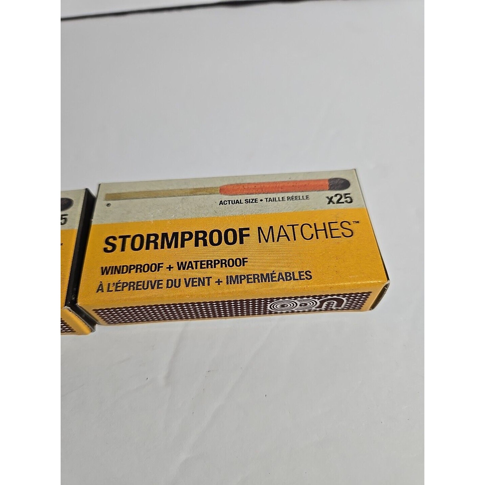 UCO Stormproof Matches 2 Pack 50 Ct. Total 15 Sec Burn Windproof Waterproof
