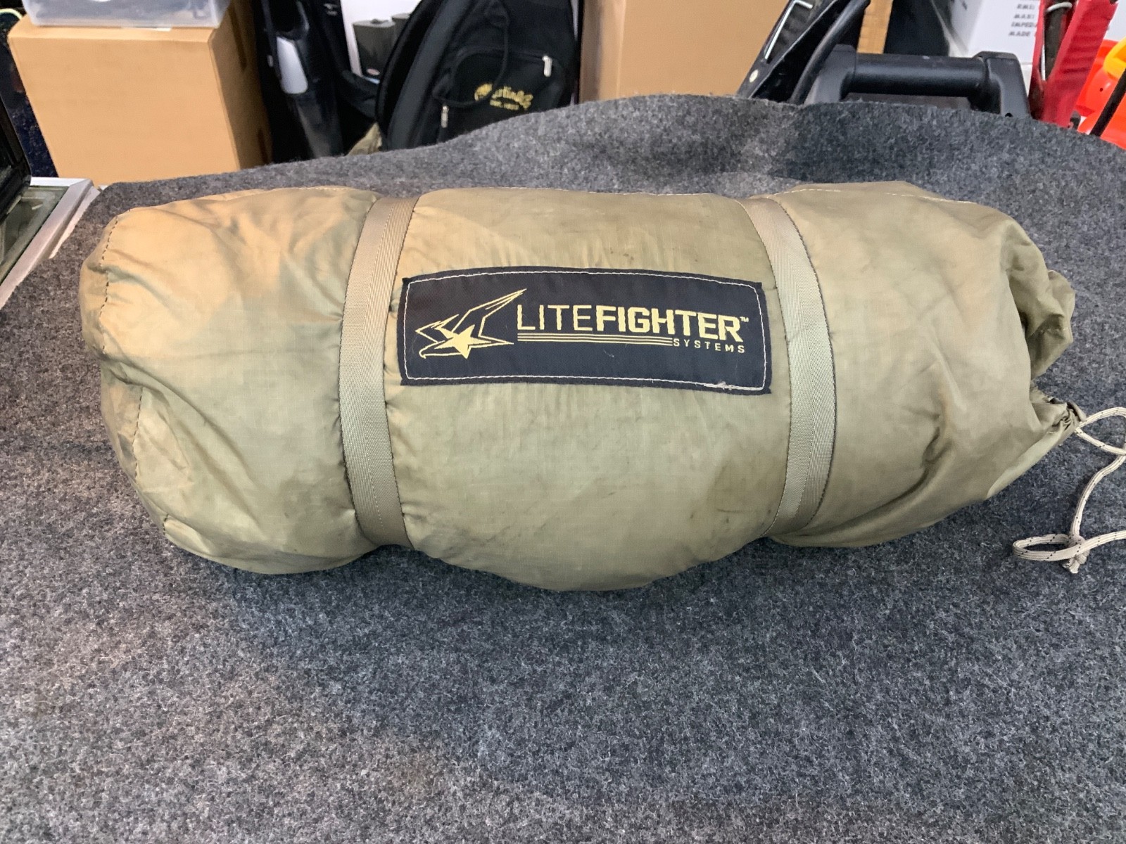 LITEFIGHTER 1 man Tent coyote tan 499 combat shelter system USGI PARTS ONLY