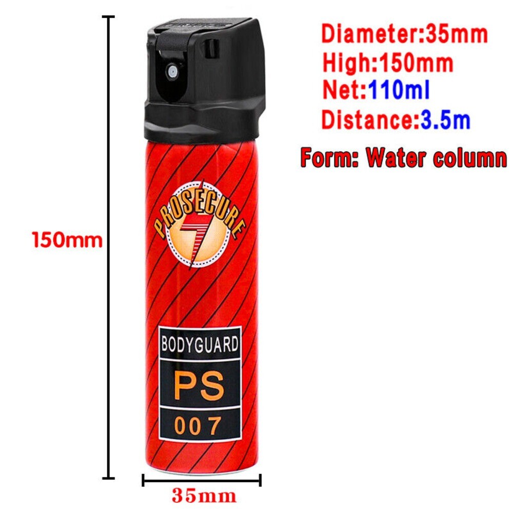1/2/4 Pack Pepper Spray Self Defense Max Strength Security – 3.7 fl oz