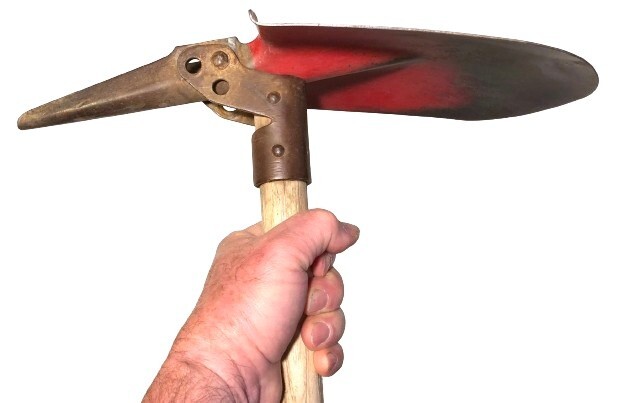 Shovel Pick Trenching Tool + Tactical Knife + Survival Hatchet PryBar Multi