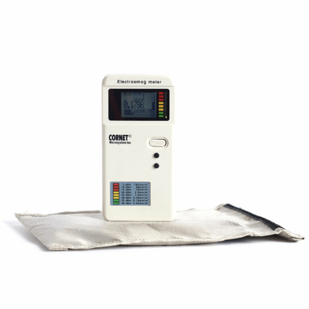 Faraday Defense NX3 ESD EMP 85dB Triple Layer Cyber Fabric Bag 8″x10″