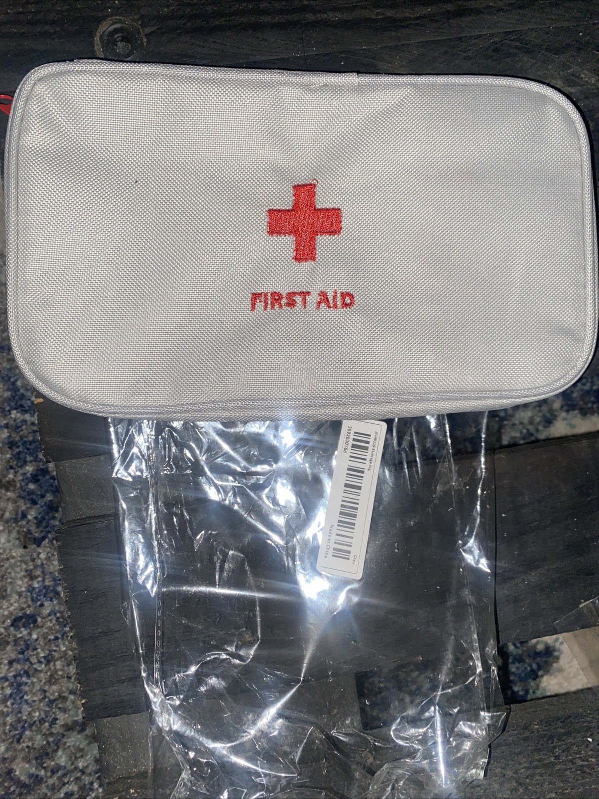 Tactical First Aid Kit Bag Medical Pouch Zippered W/ Organizer Sleeves