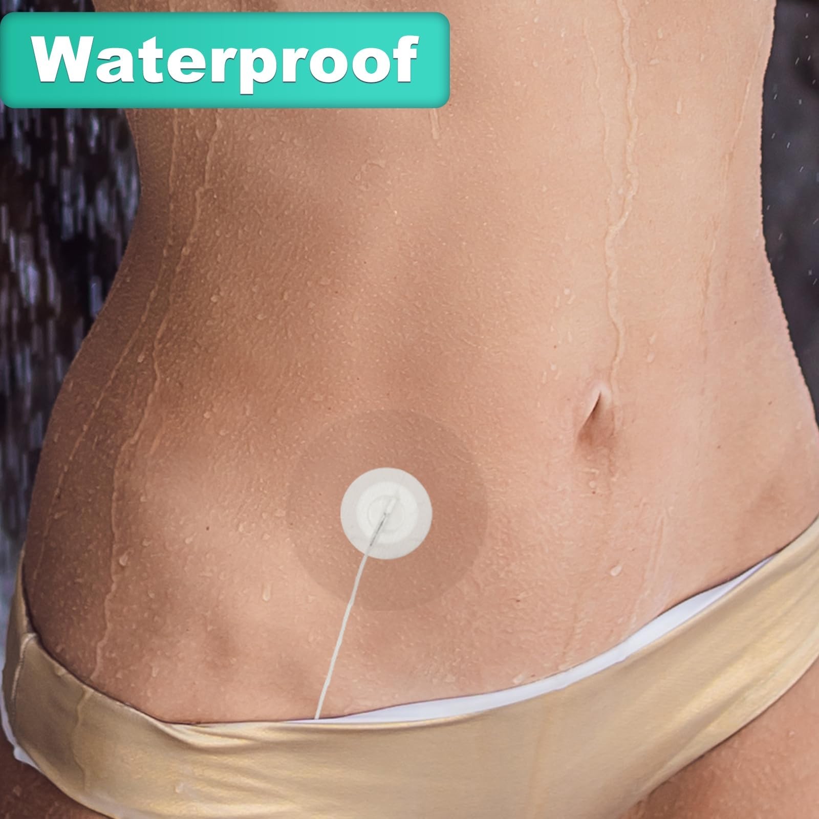 40 Pack Waterproof Infusion Site Adhesive Patches for CGM Sensor and Insulin …