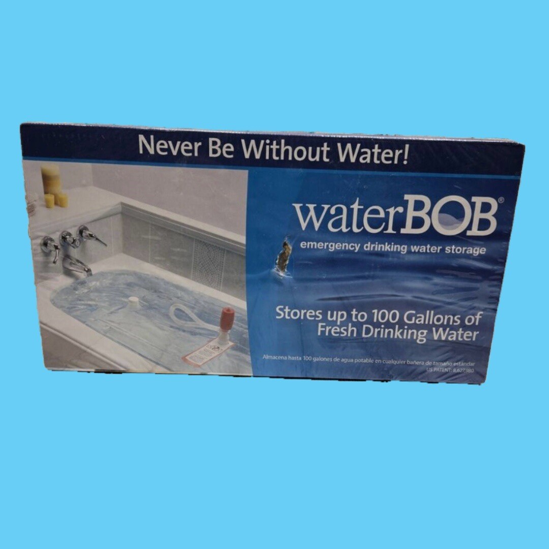 Water BOB Survival Emergency Drinking Fresh Water Storage 100-Gallons Kit SEALED