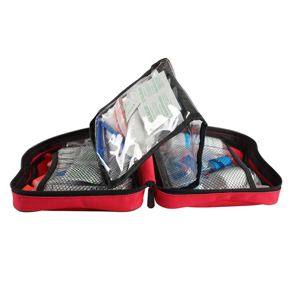 220 Pieces First Aid Kit All Purpose – Emergency Kit – Kits and adults