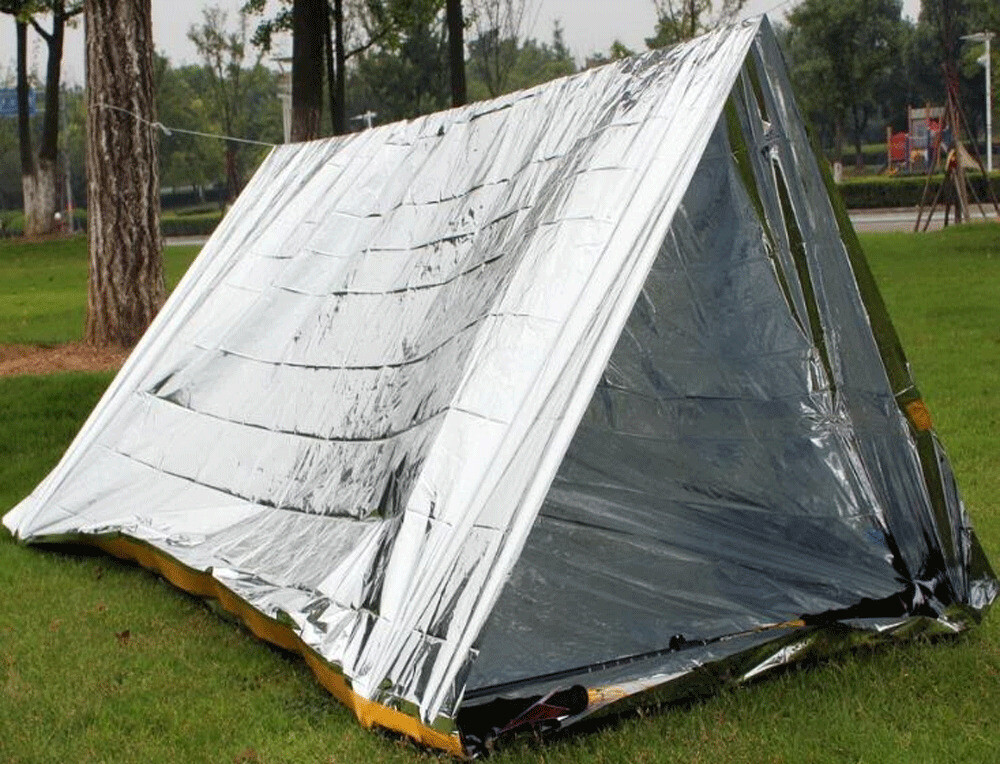 Emergency BLANKET Thermal Survival Safety Insulating Mylar Heat Camping 8ft x5ft