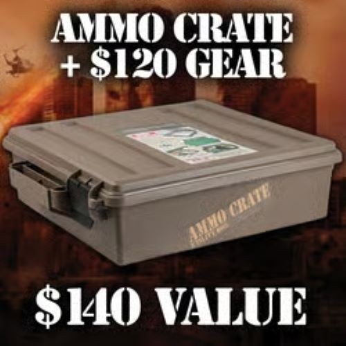 Doomsday Mystery Crate | Packed with Assortment of Survival and Emergency Gear