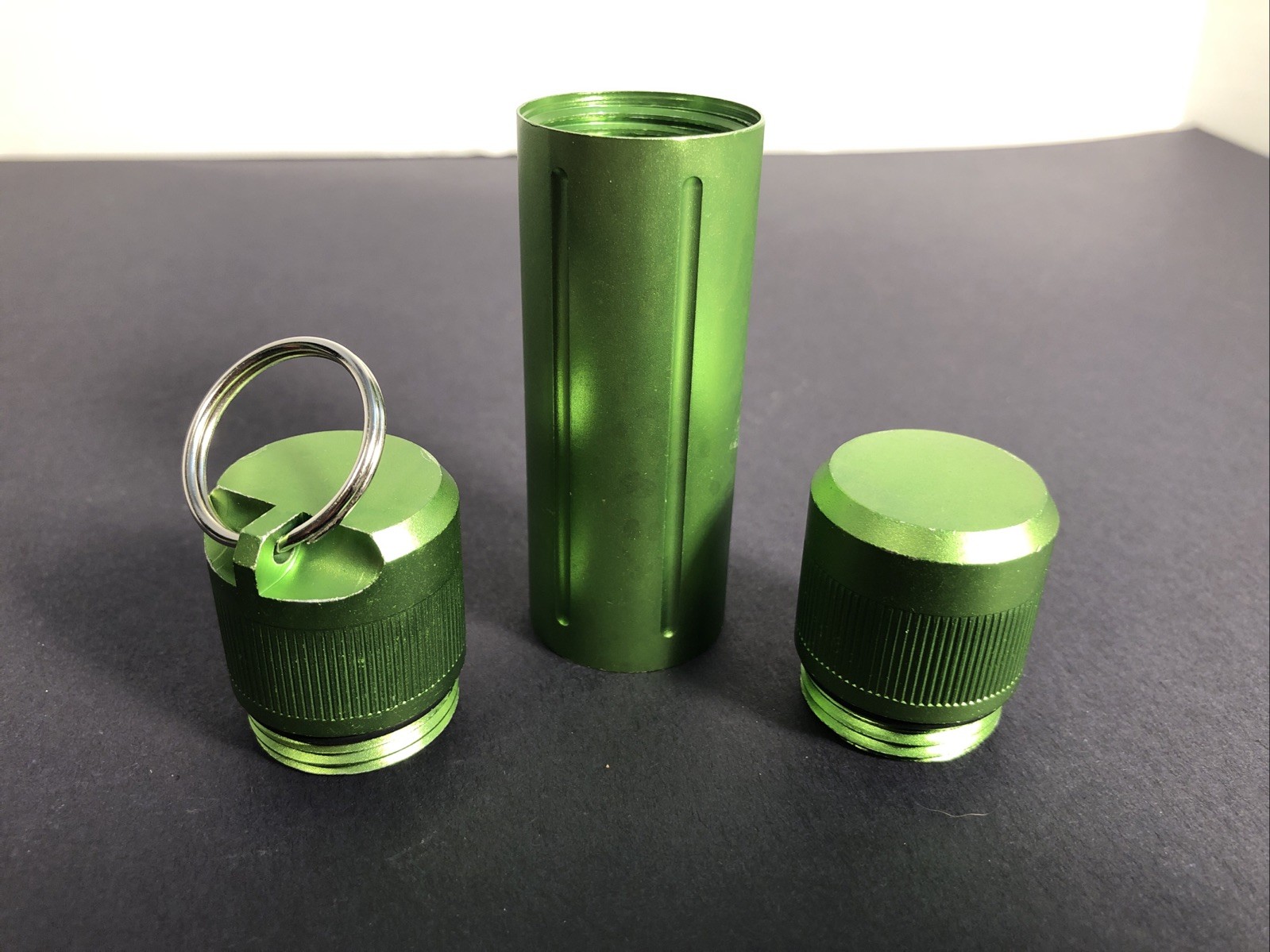 Aluminium Survival Kit Waterproof Sealed Pill Bottle An EDC must