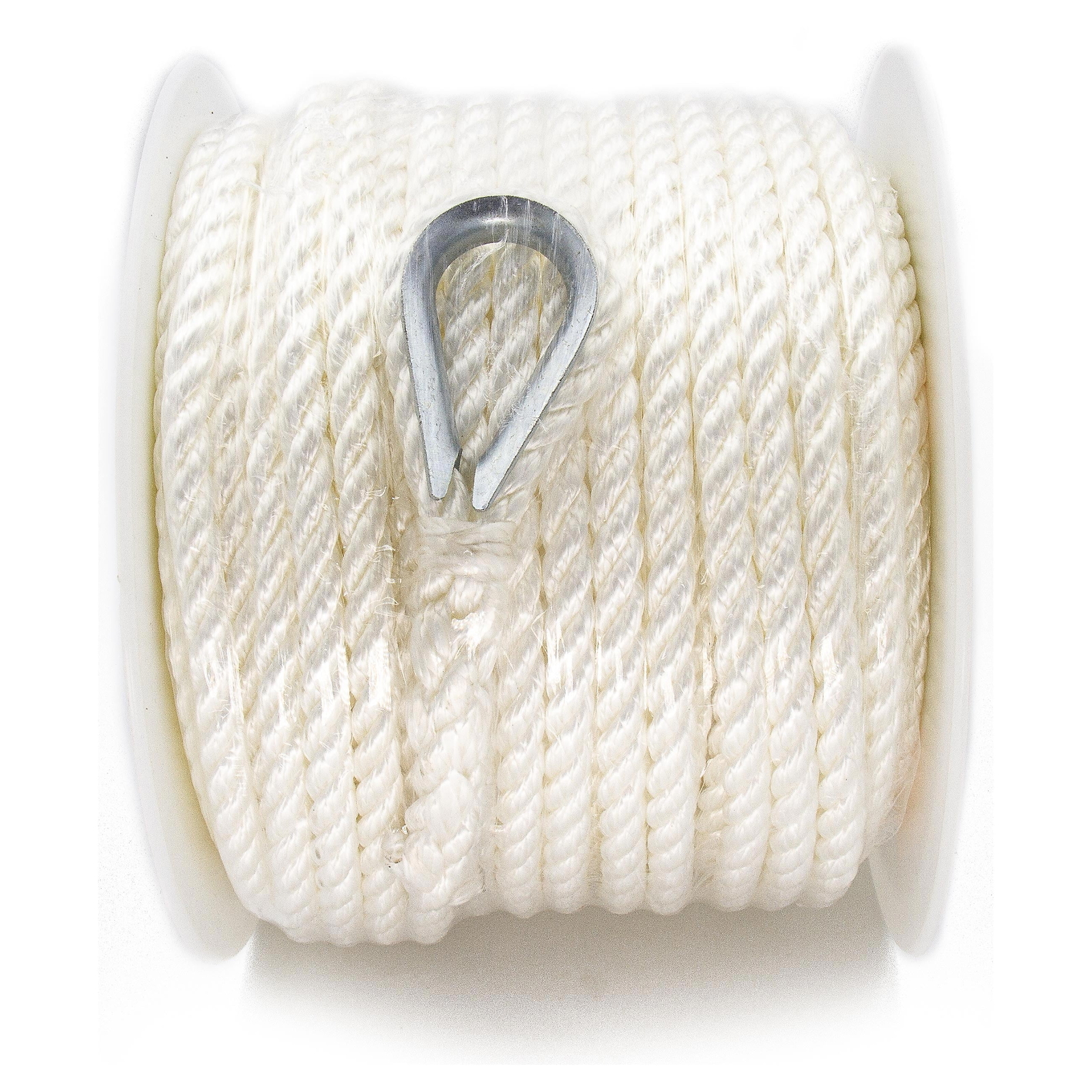 Ozark Trail 3/8″x100′ Nylon Braided Marine Anchor Line 100 Foot Length.