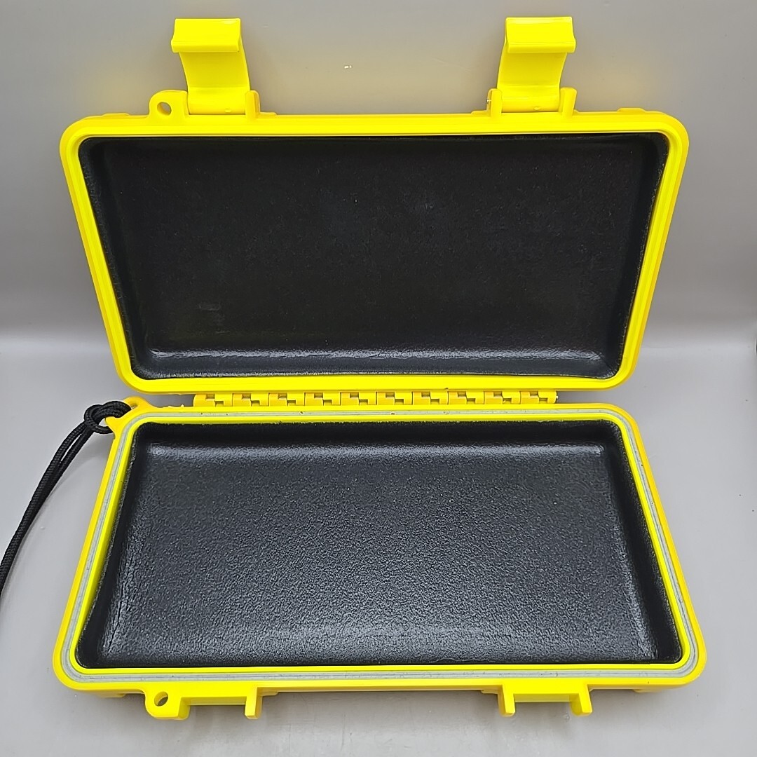 X-Treme Protection By S3 Yellow Plastic Waterproof Case Model 3000 Foam Interior