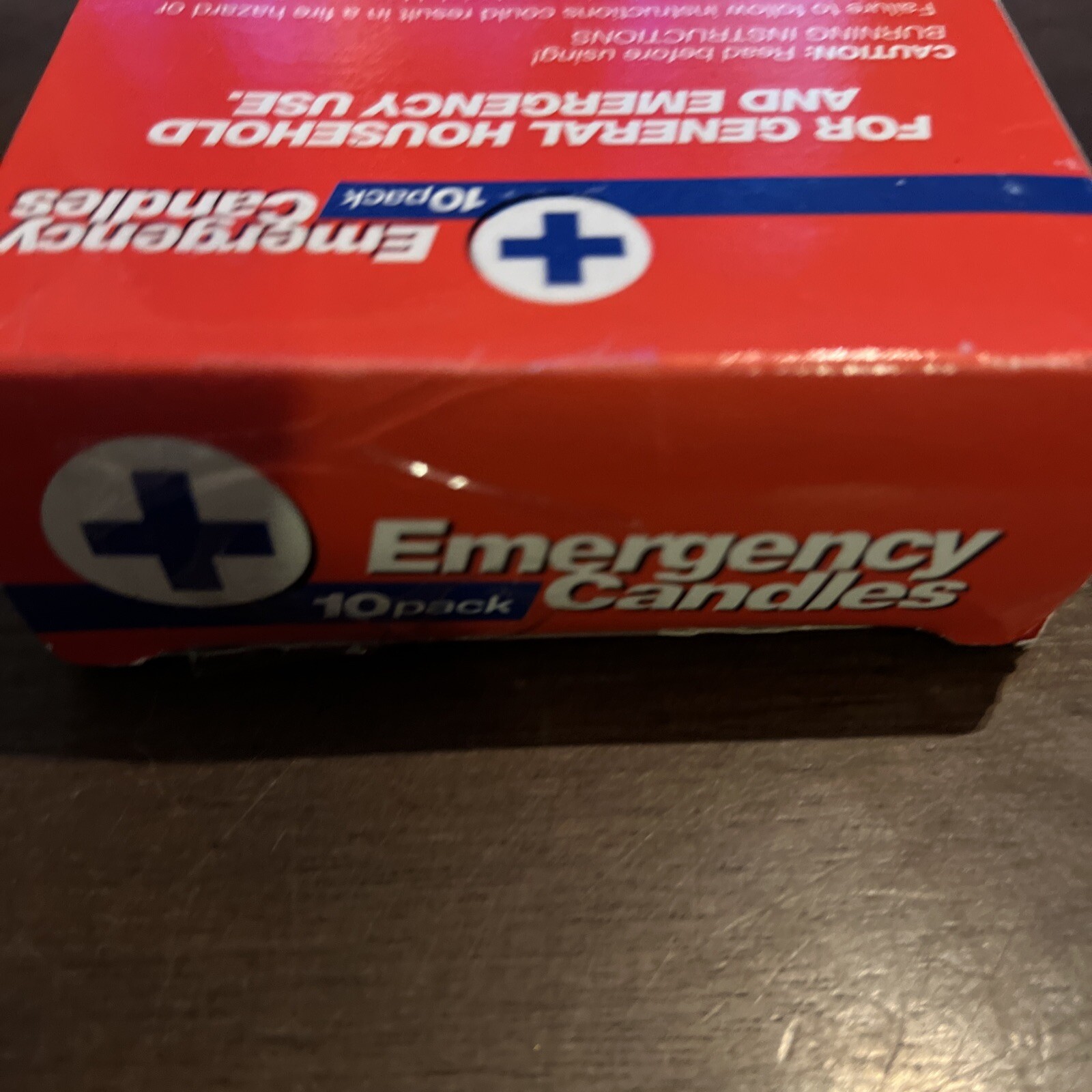 Emergency Candles 10 Pack New Old Stock General Household & Emergency Use White