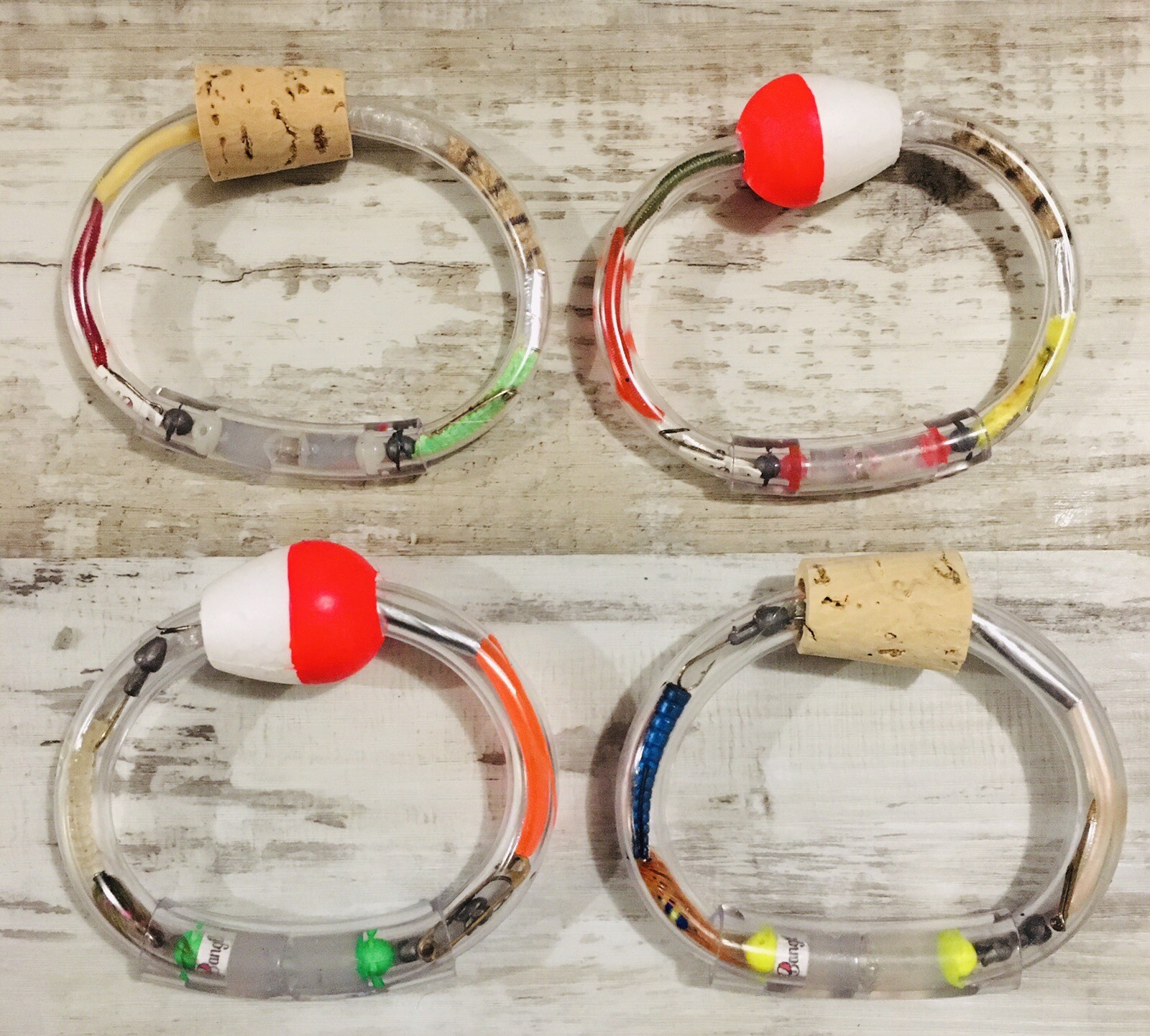 AnglrBangle Wearable Fishing Kit Bracelets “Tiddler” and “Lunker” Patent Pending