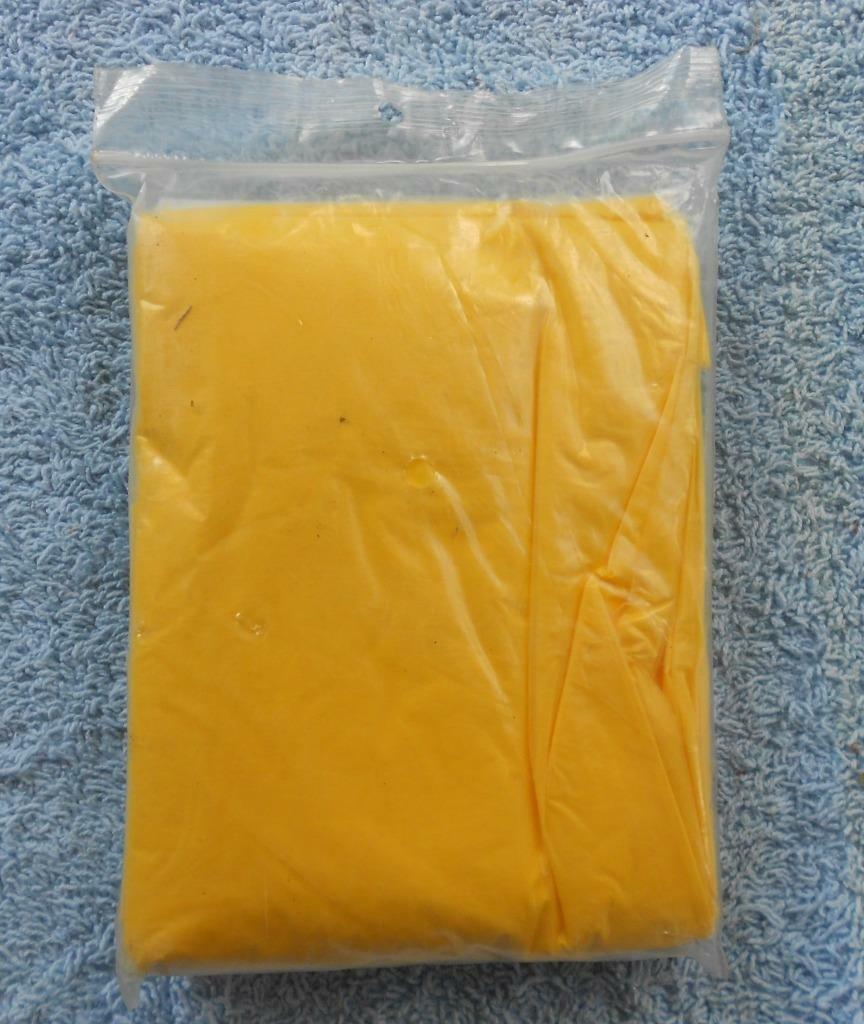 2 Adult Emergency Hooded Ponchos RainStoppers Rain Wear Gear 50″x80″