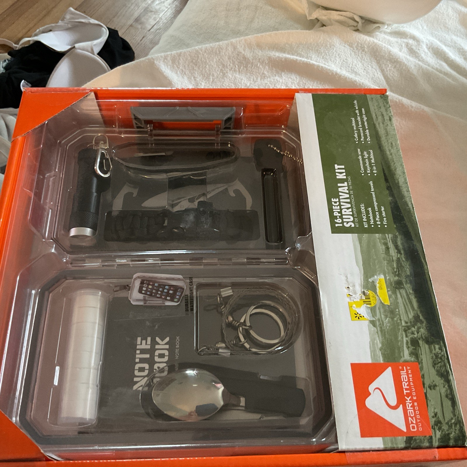 NIB Ozark Trail 16 piece Survival Kit