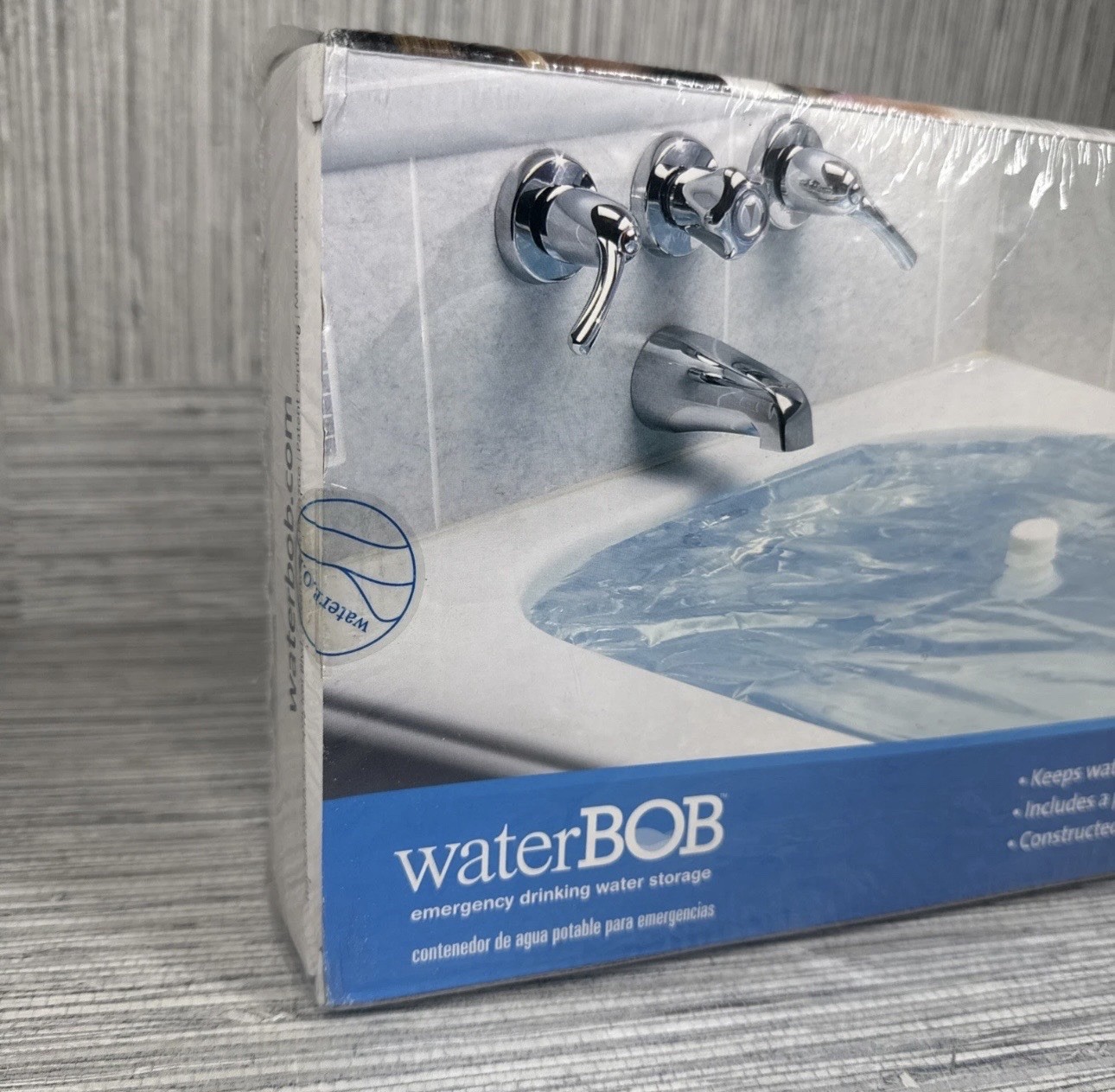 Water BOB Survival Emergency Drinking Fresh Water Storage 100-Gallons Kit SEALED