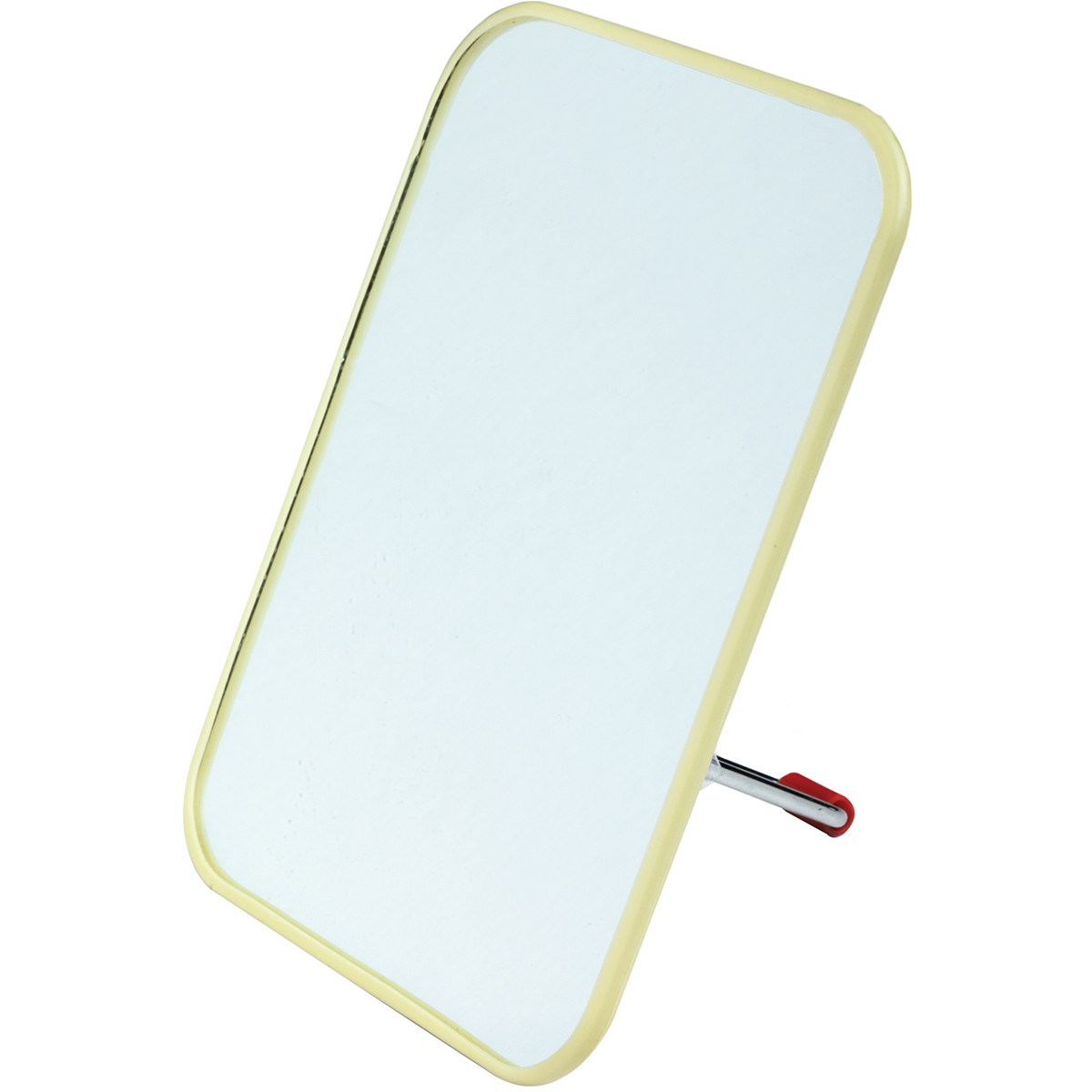 Coghlan’s 3-Way Camp Mirror, Colorful Plastic, Clamps w/ Hook Signal Survival