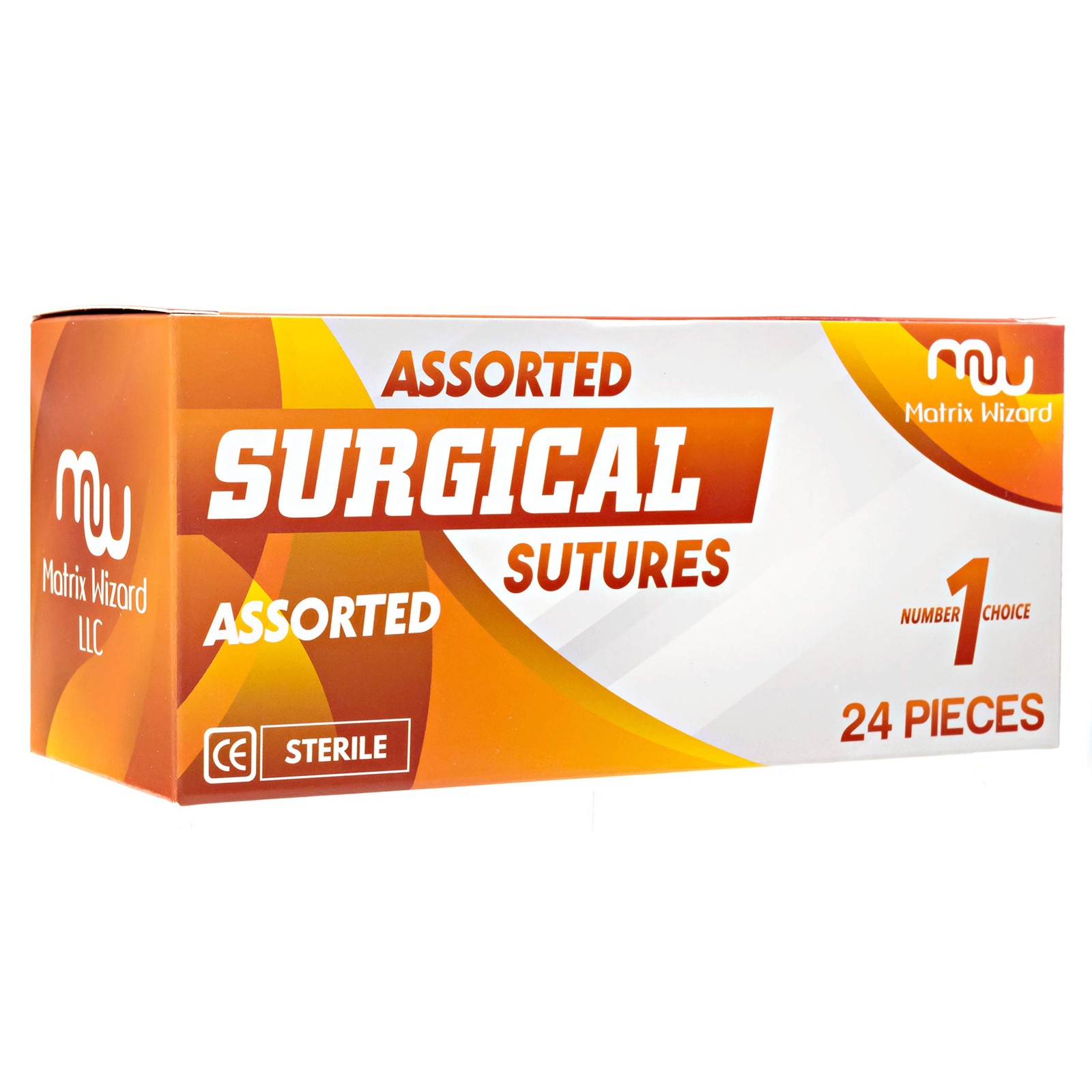 Mixed Sterile Suture Thread with Needle (Dissolvable and Non-dissolvable 0,…