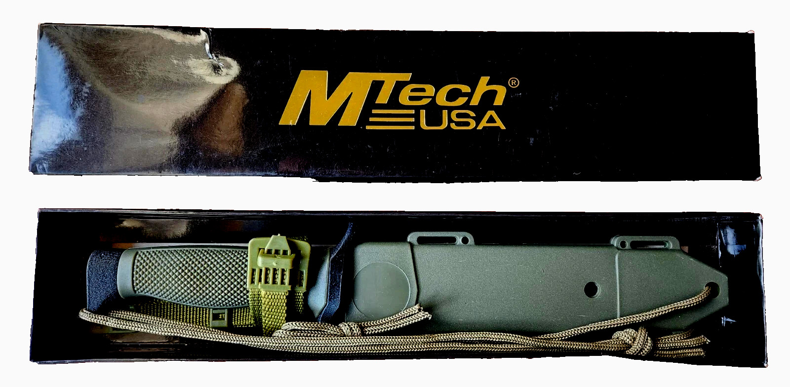 MTECH Knife survival gear bug out bag disaster safety equipment gift free diver