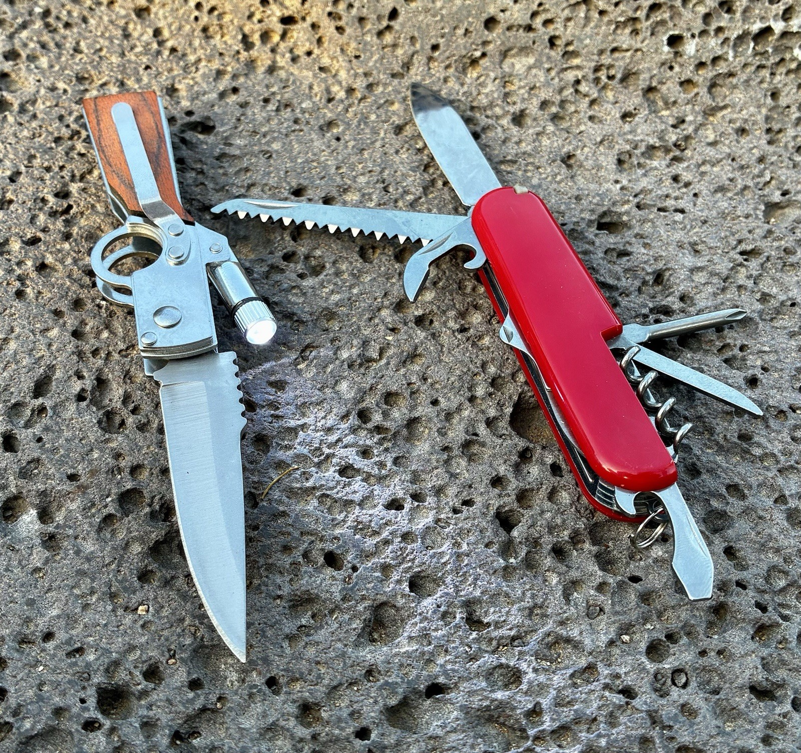 Survival Kit with Radio and Knife Camping Fishing Emergency Prep EDC
