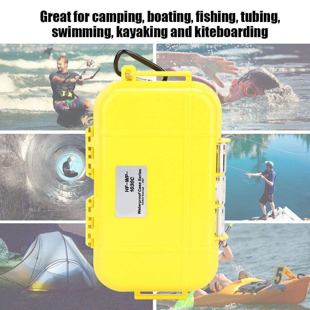 Outdoor Survival Shockproof Waterproof Storage Case Airtight Carry Box Container