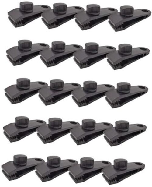 s, 20 Pack Heavy Duty Clamps for Tent 20pcs Tarp Clip