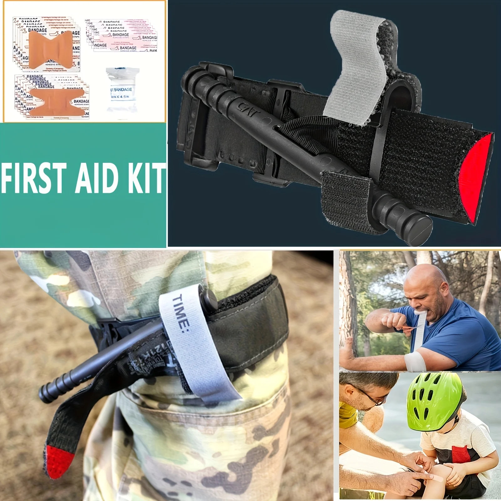 20 in 1 Survival Kit Emergency Gear Tools Set for Camping Hiking Outdoor