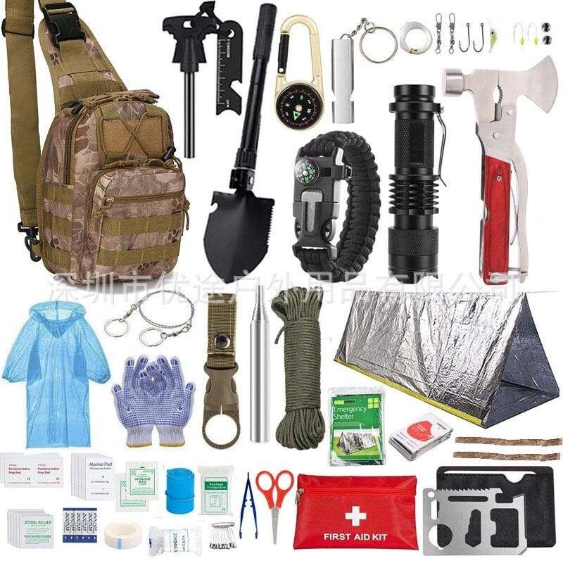 survival kit set tool supplies