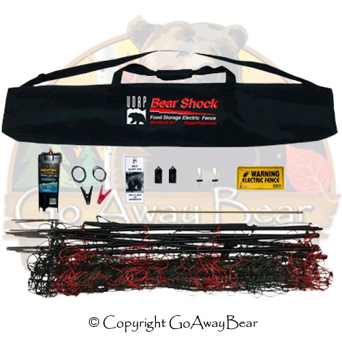 UDAP Food Storage Electric Fence By Maker of Bear Spray