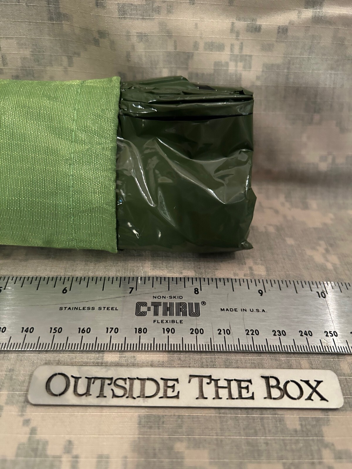 Emergency/Survival: Bivy Sleeping Bag 84″ x 36″, OD Green, Reusable, Aluminized
