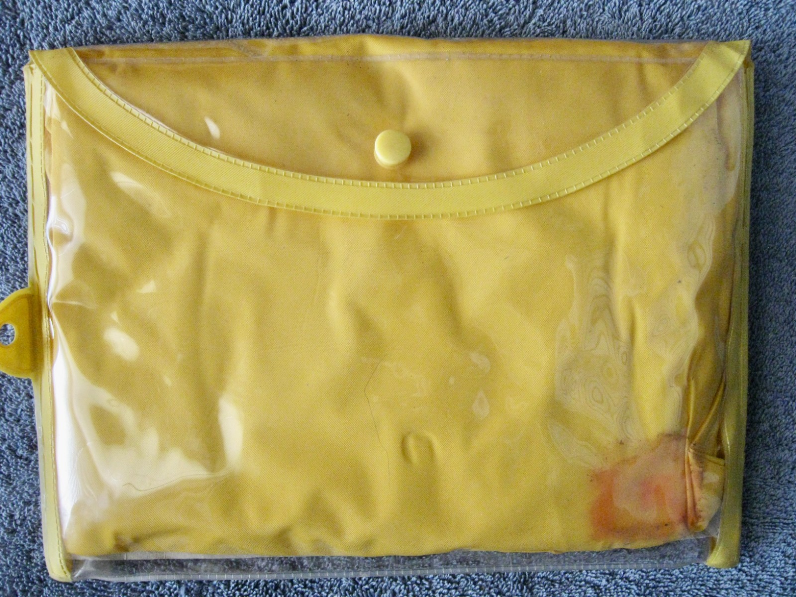 NIP THE WEATHER STATION Adult Poncho Bright Yellow ONE SIZE; Style #3100; Travel