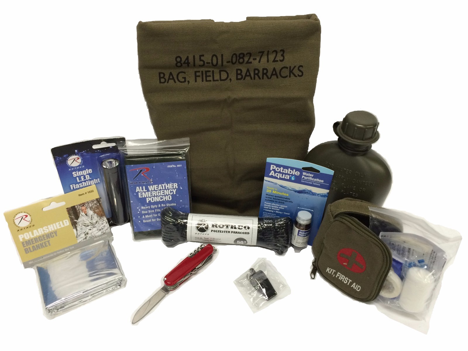 72 Hour Emergency Disaster Survival Kit – Zombie Apocalypse Prepper Bug Out Bag