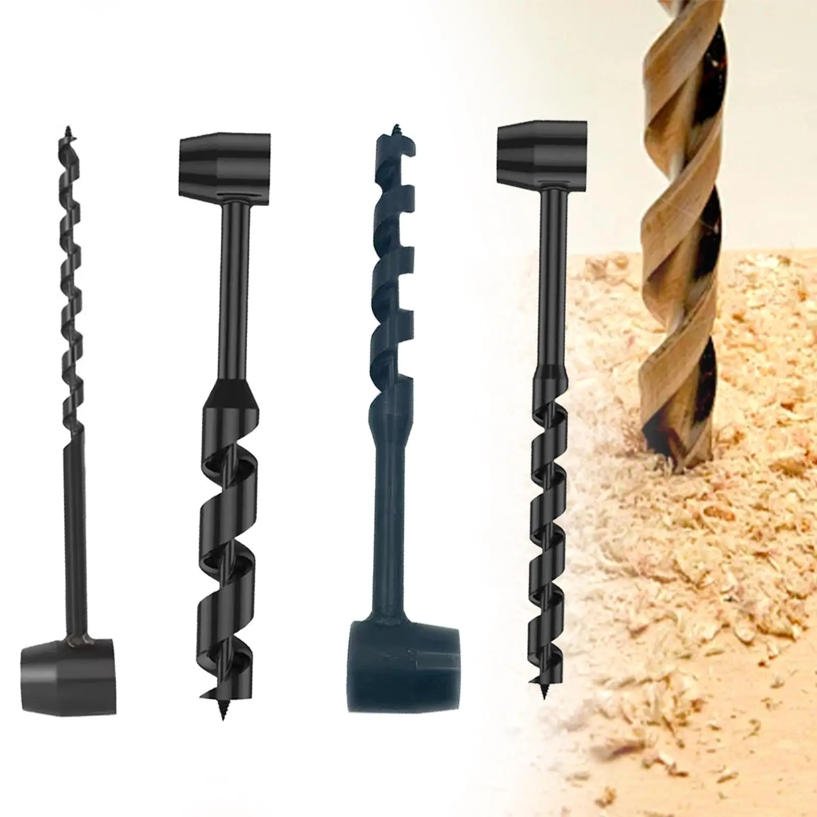 Hand Auger Wood Drill Manual Tool Multipurpose Eye Sturdy Hand Drill Bit Manual