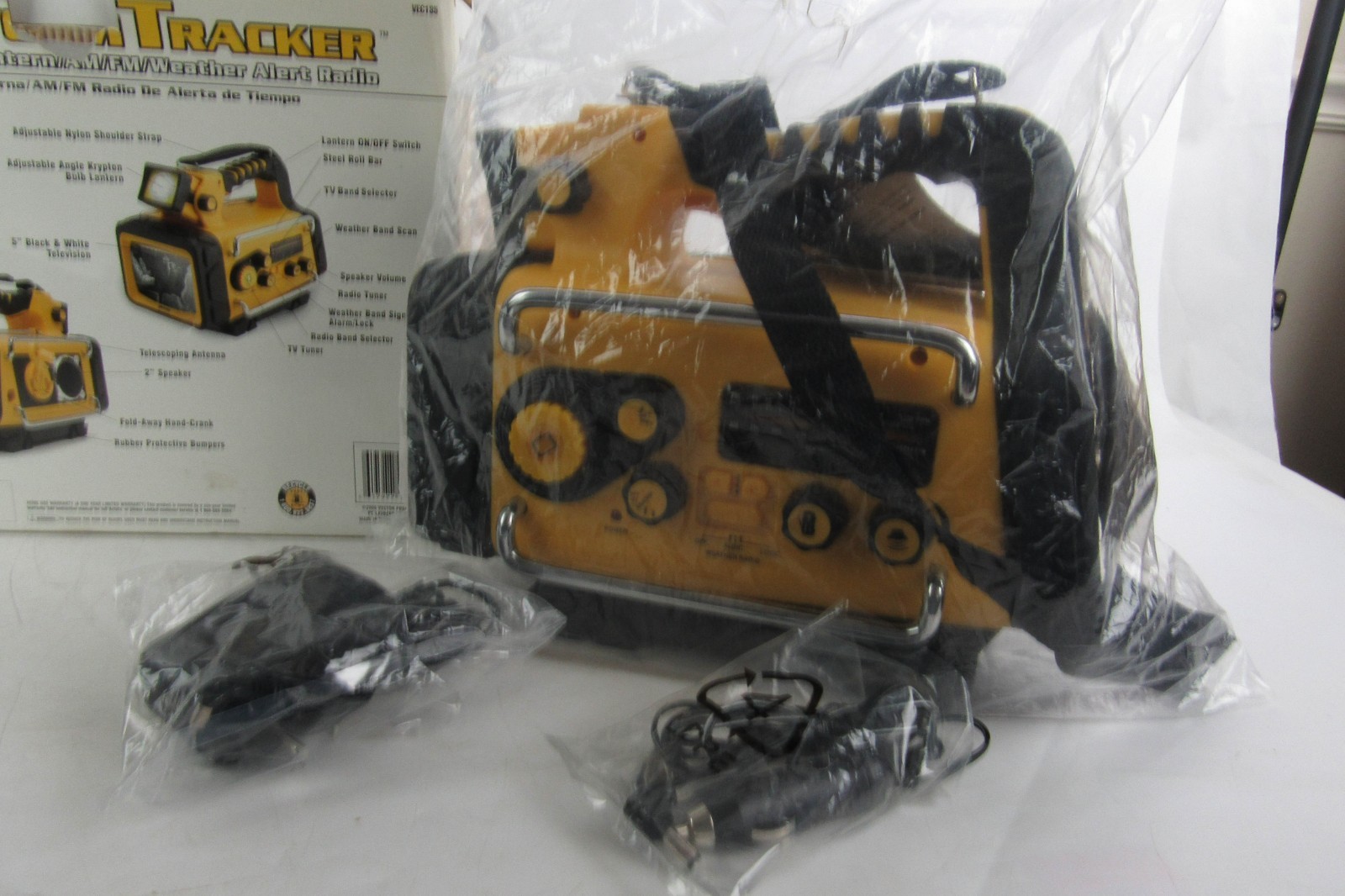 VECTOR VEC135 Storm Tracker TV Radio Weather Alert NEW OPEN BOX WORKS SEE VIDEO